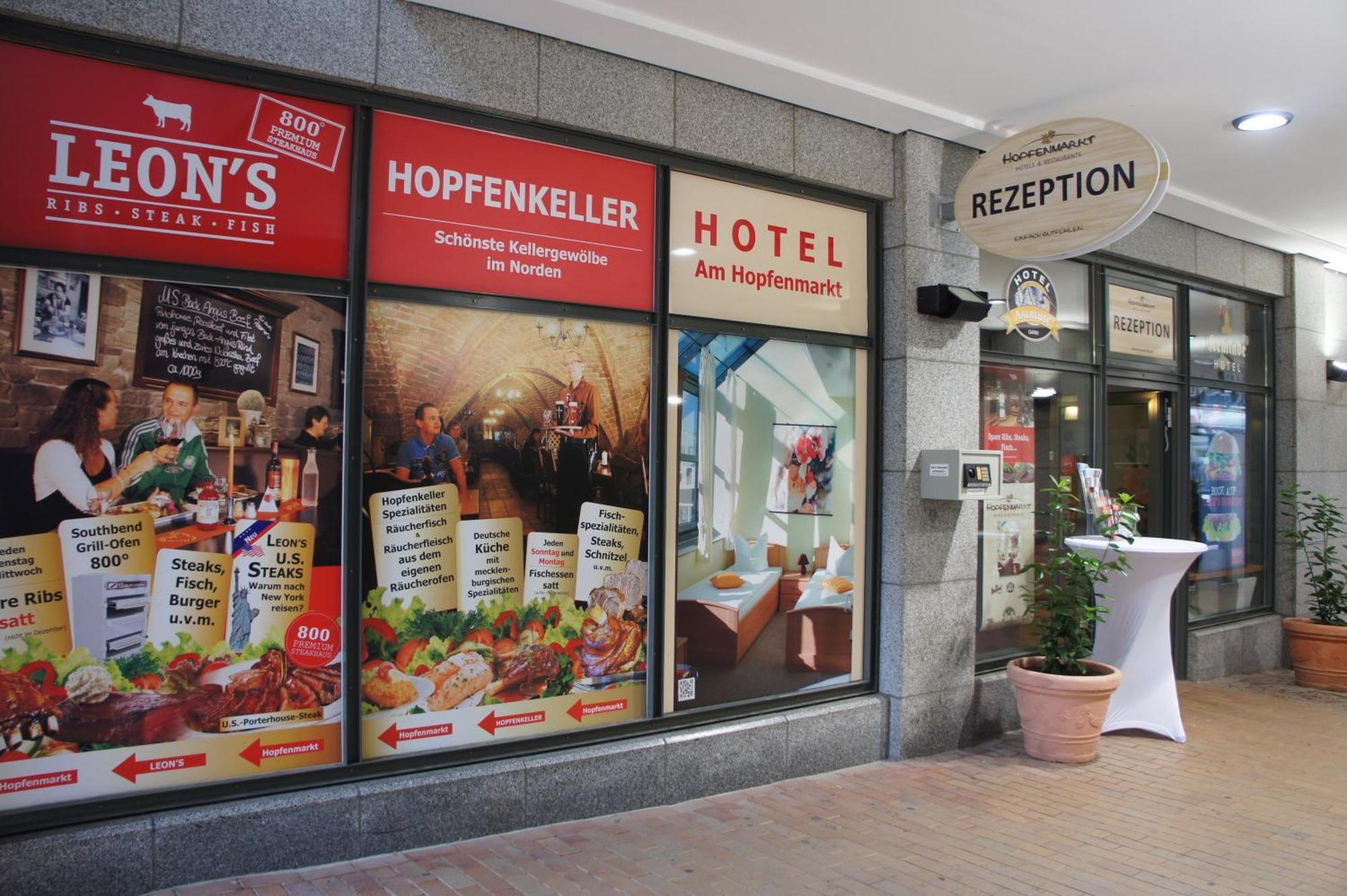 Hotel Am Hopfenmarkt Росток Екстер'єр фото
